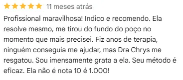 Depoimento de Cliente