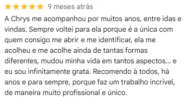 Depoimento de Cliente